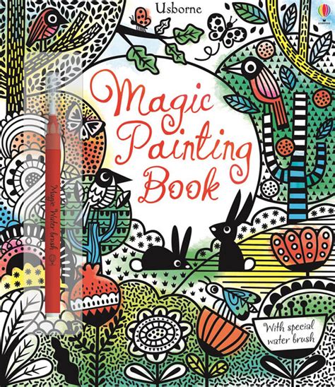 Discover the beauty of watercolor with the Usborne Magic Watercolor Book